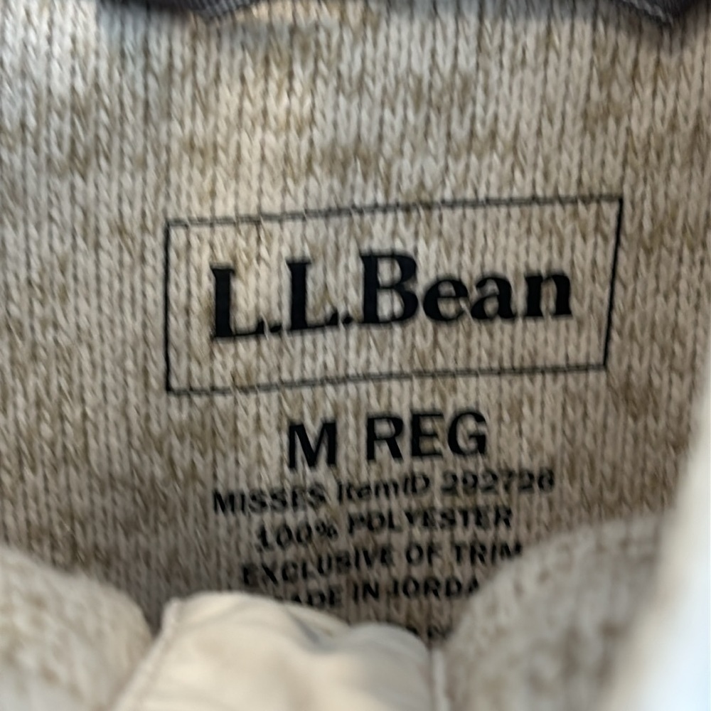 L.L. Bean Pullover Sweater, Size Medium - image 4